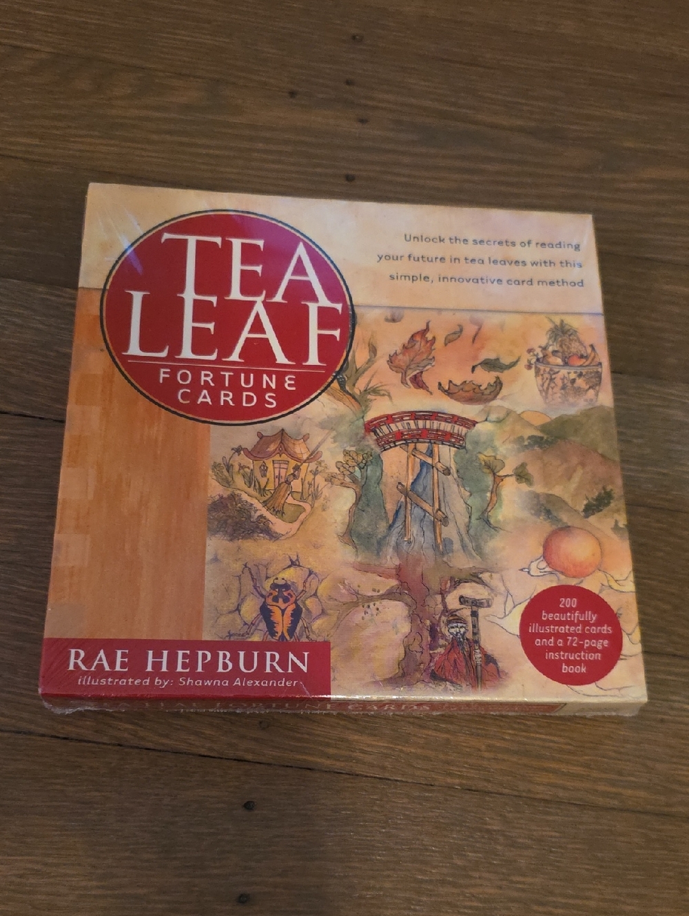 Tea Leaf Fortune Cards by Rae Hepburn - 200 Cards And Book.  NEW